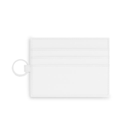 Cat & Doughnuts Vegan Leather Card Holder