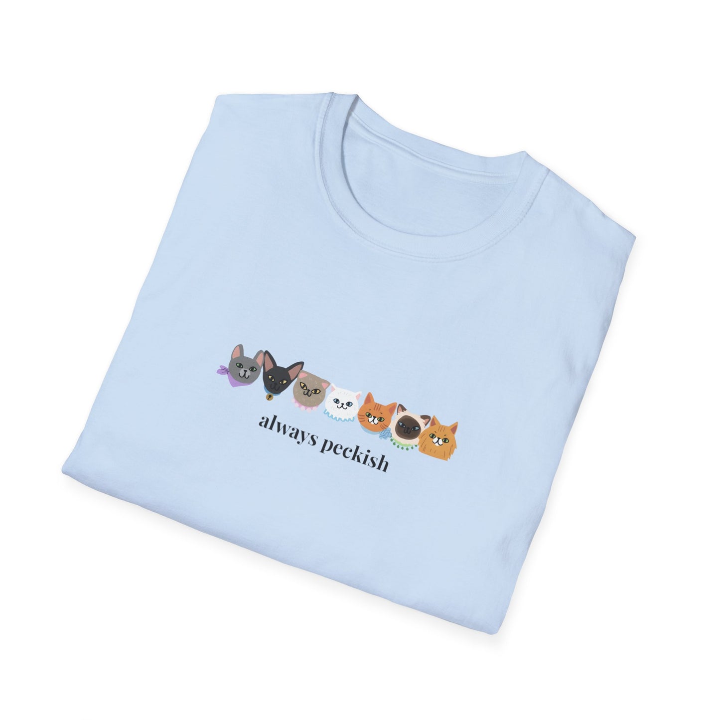 Always Peckish Cat Graphic T-shirt