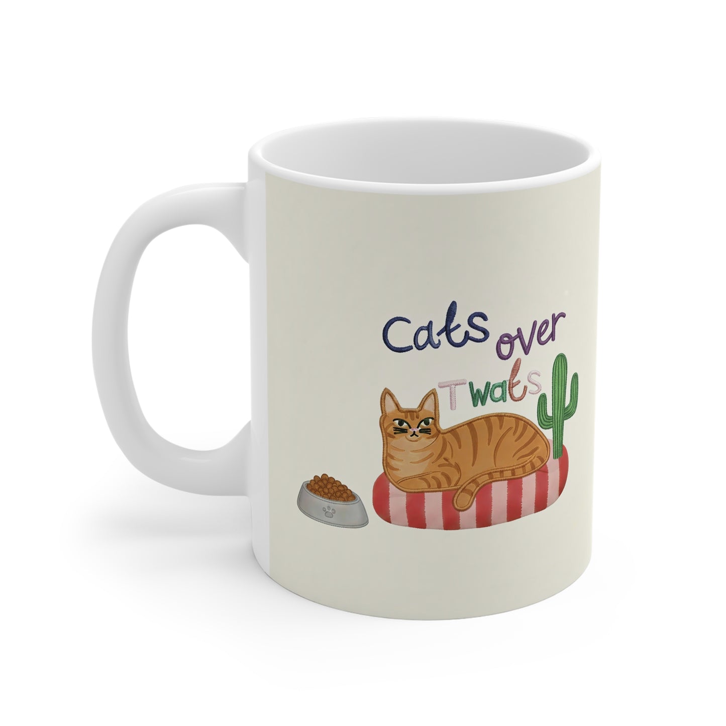 Cats Over Twats Mug