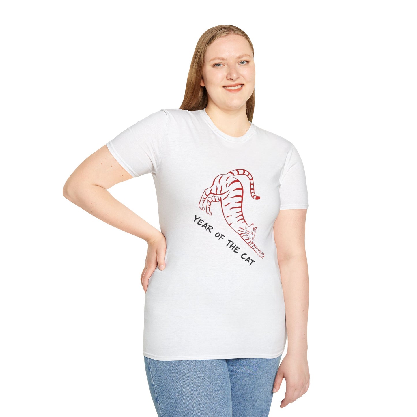 Year of the Cat Lunar New Year Graphic T-shirt