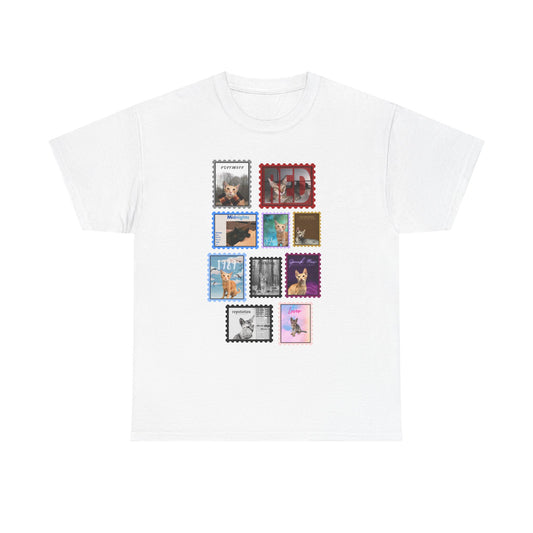 Cat Stamp Album T-Shirt