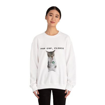 Pup cup, please Cat Graphic T-Shirt