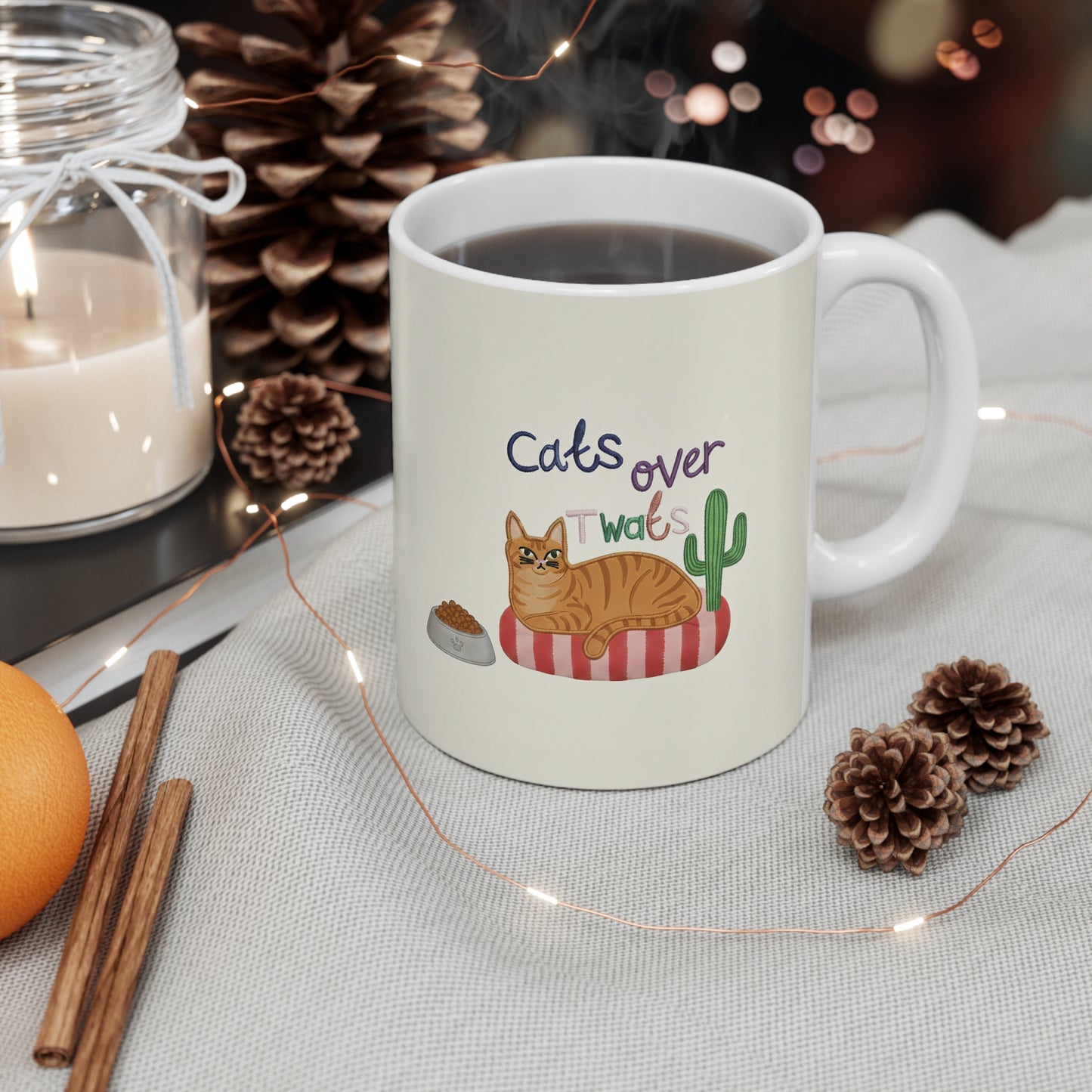Cats Over Twats Mug
