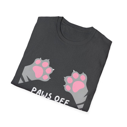 Paws Off Tabby Cat Graphic T-shirt