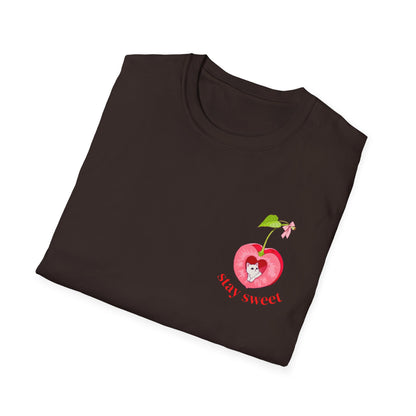 Cherry Cat Short-sleeve T-shirt