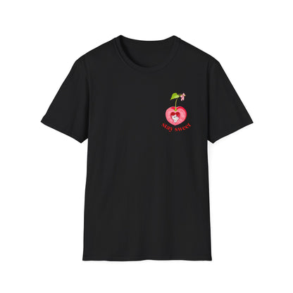 Cherry Cat Short-sleeve T-shirt