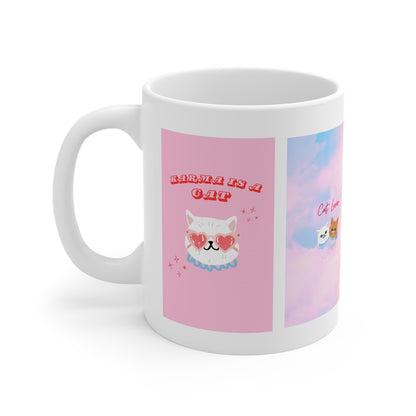 Swiftie Cat Album Cover Mug