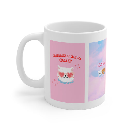 Swiftie Cat Album Cover Mug