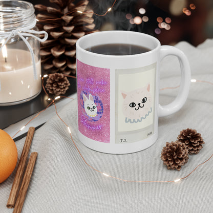 Swiftie Cat Album Cover Mug