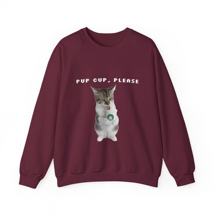 Pup cup, please Cat Graphic T-Shirt