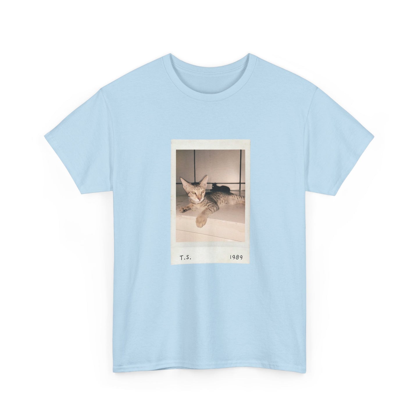 1989 Tabby Cat Polaroid T-shirt