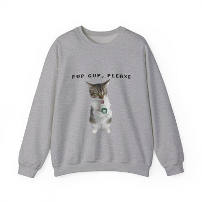 Pup cup, please Cat Graphic T-Shirt