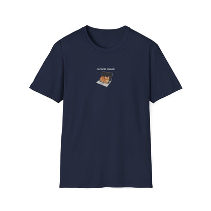 Orange Cat Mood T-shirt