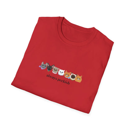 Always Peckish Cat Graphic T-shirt
