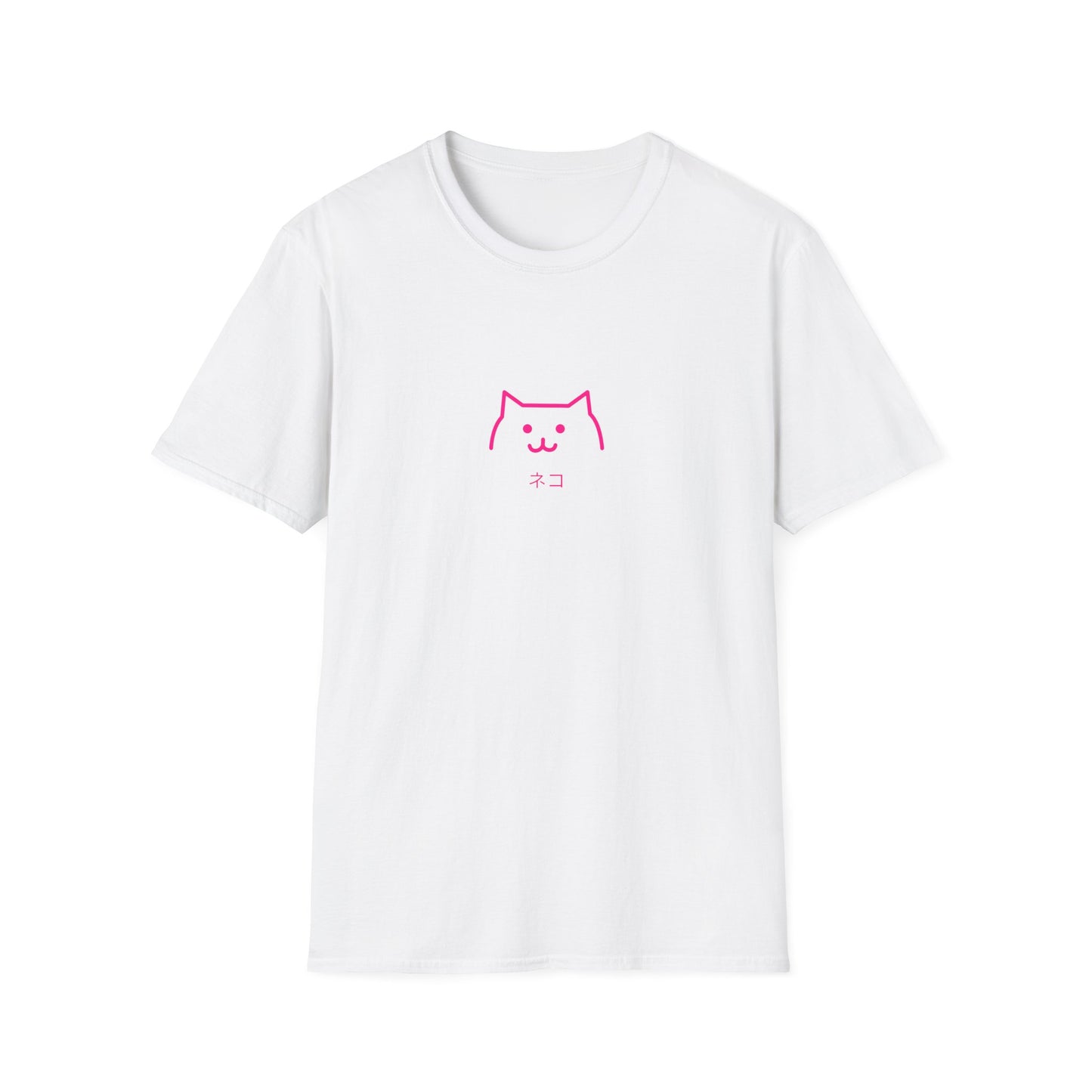 Japenese Neko Cat Graphic T-shirt