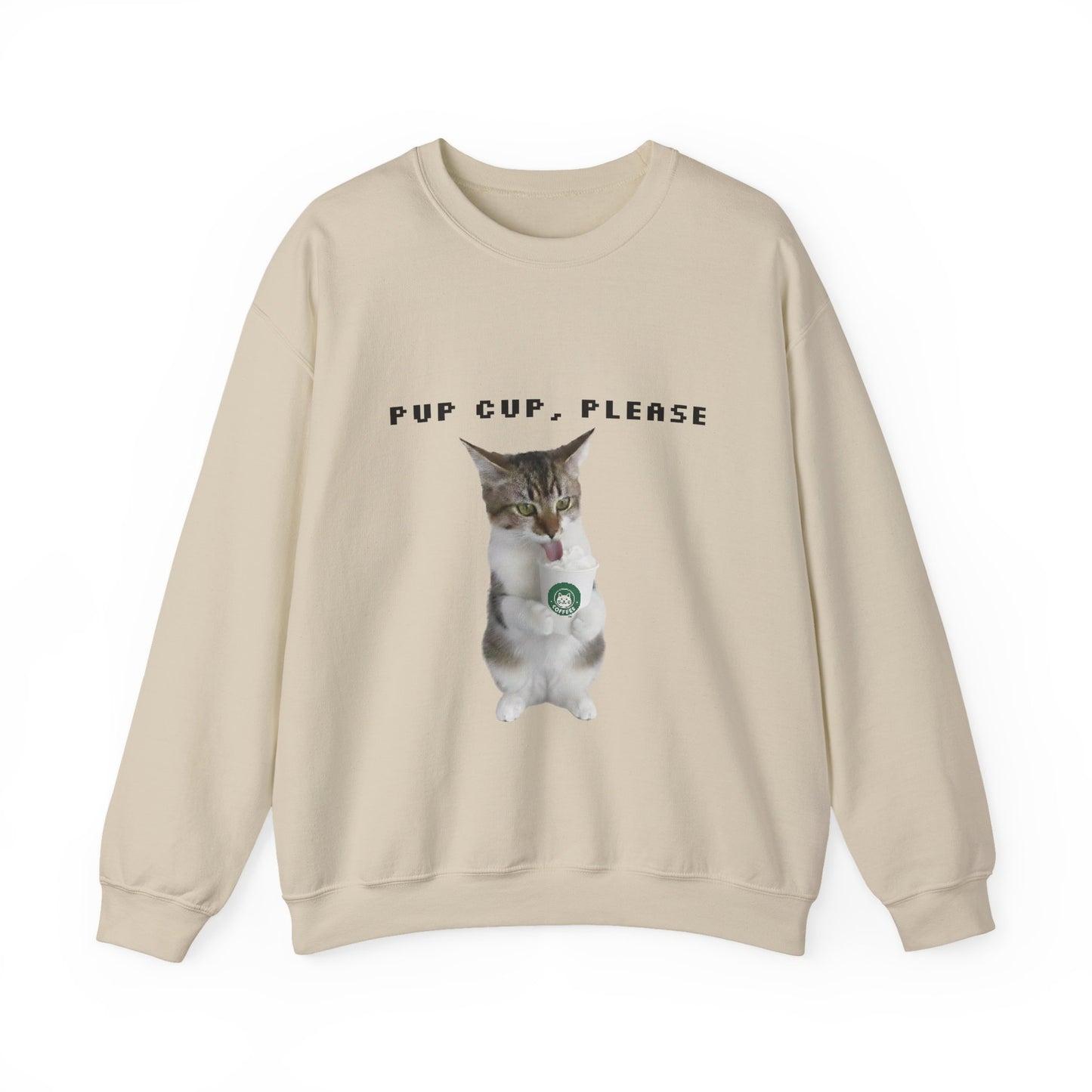 Pup cup, please Cat Graphic T-Shirt