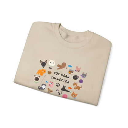 Toe Bean Collector Cat Graphic T-Shirt