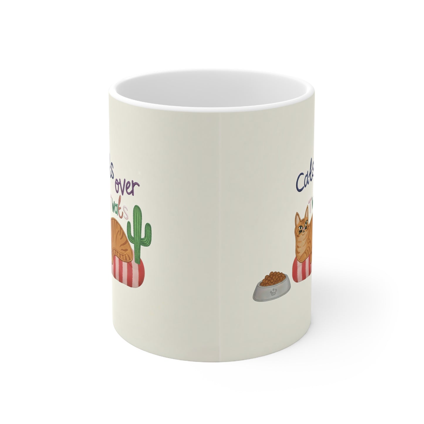 Cats Over Twats Mug