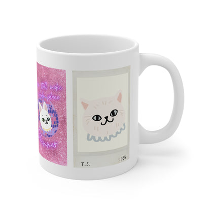 Swiftie Cat Album Cover Mug