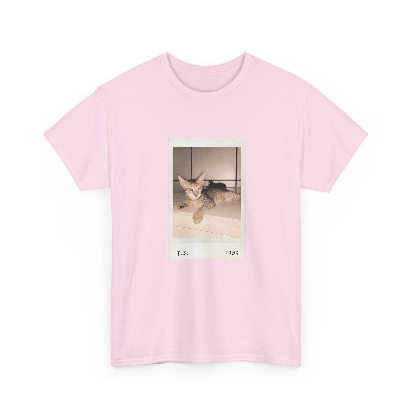 1989 Tabby Cat Polaroid T-shirt