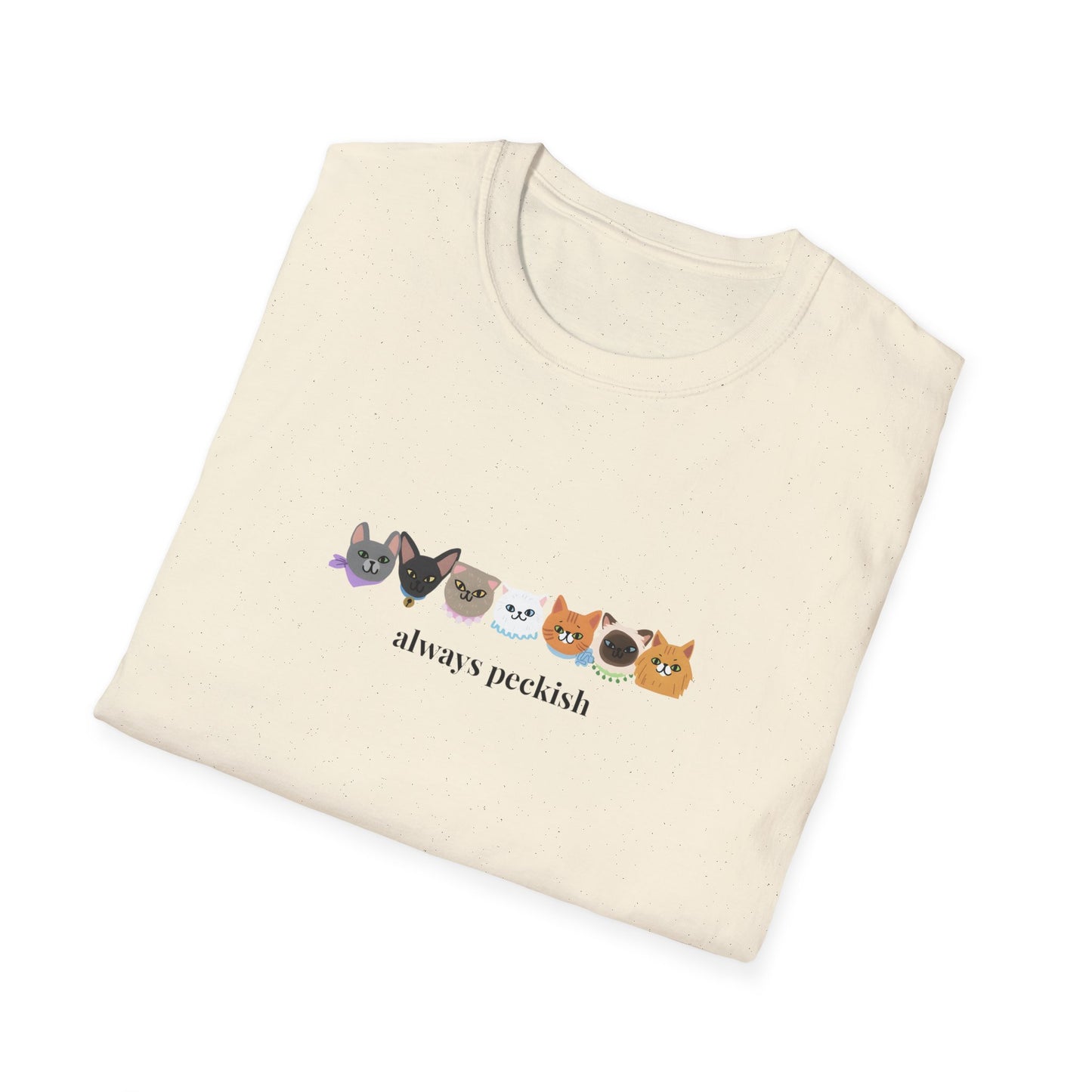 Always Peckish Cat Graphic T-shirt