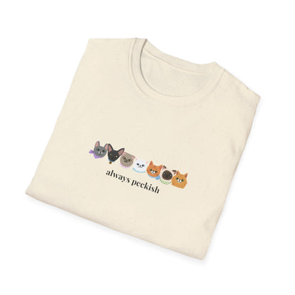 Always Peckish Cat Graphic T-shirt