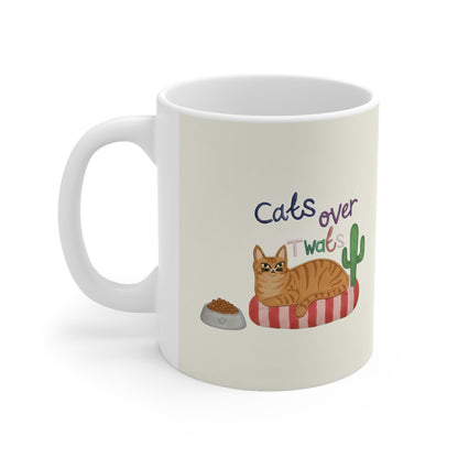 Cats Over Twats Mug