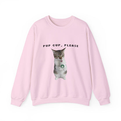 Pup cup, please Cat Graphic T-Shirt
