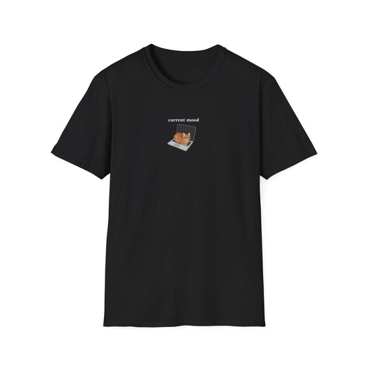 Orange Cat Mood T-shirt