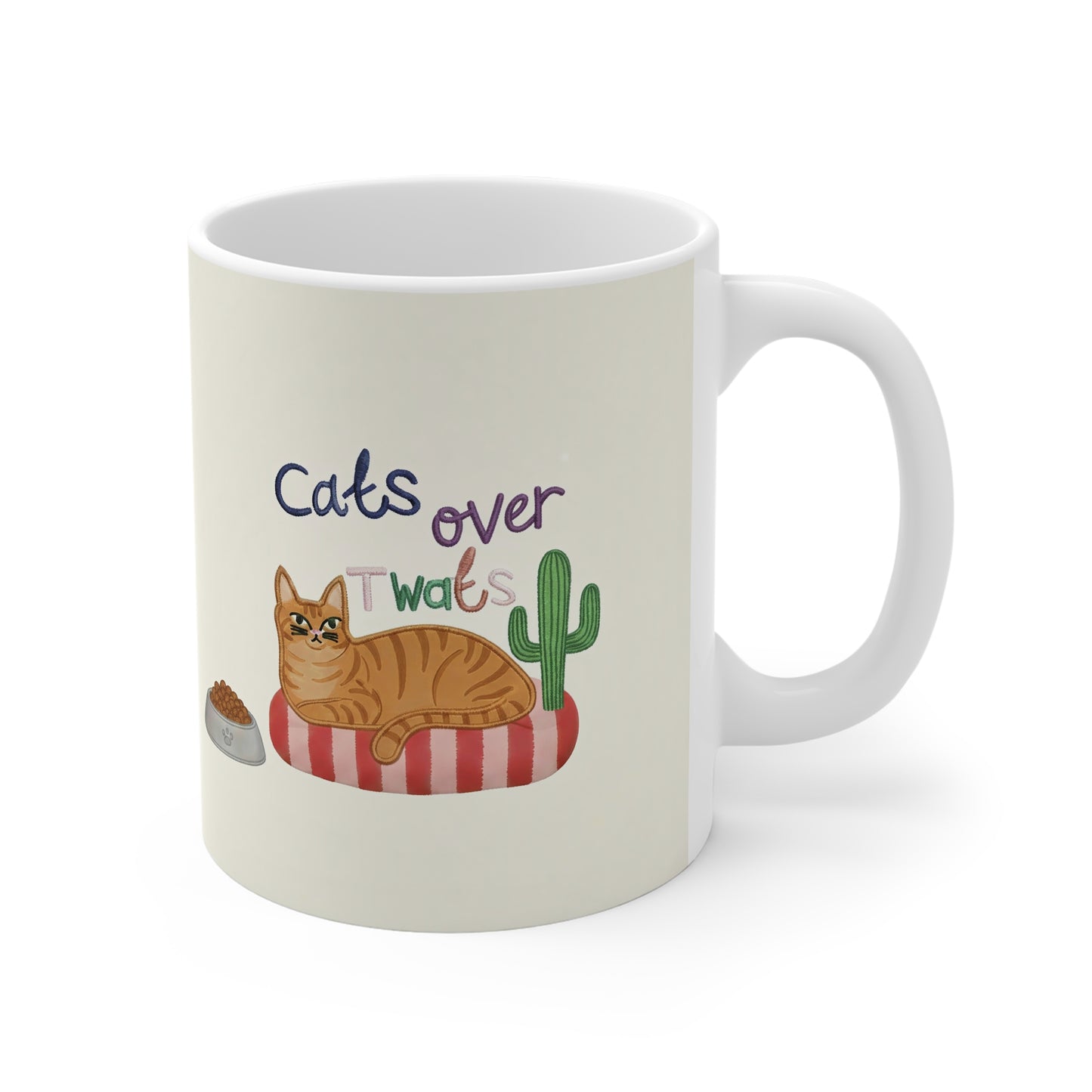 Cats Over Twats Mug