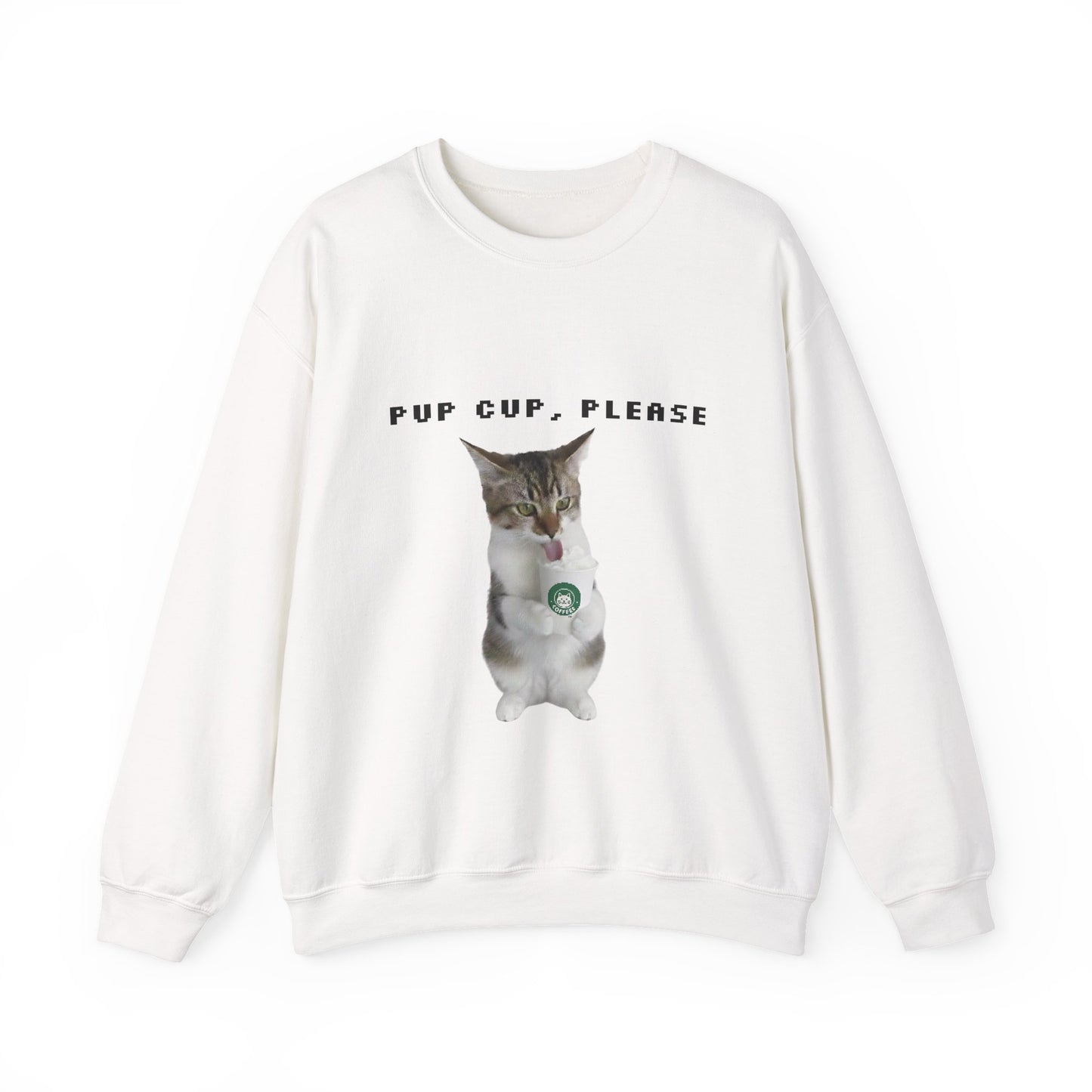 Pup cup, please Cat Graphic T-Shirt
